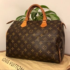 Louis Vuitton Speedy 30 Hand Bag Monogram